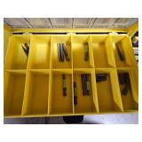 Industrial Hardware Storage Bin Unit with Shelf Pins, Hex Socket Bits, Wheel Lug Nuts and MORE!!!