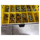 Industrial Hardware Storage Bin Unit with Shelf Pins, Hex Socket Bits, Wheel Lug Nuts and MORE!!!