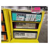 Industrial Hardware Storage Bin Unit with Corks, Springs, Clamping and Bar Knobs and MORE!!