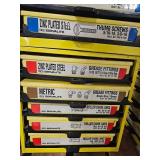 Industrial Hardware Storage Bin Unit with Hole Plugs, Furniture Caps, Roller Chain Links, and MORE!!