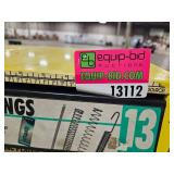 Industrial Hardware Storage Bin Unit with Corks, Springs, Clamping and Bar Knobs and MORE!!