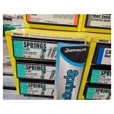 Industrial Hardware Storage Bin Unit with Corks, Springs, Clamping and Bar Knobs and MORE!!