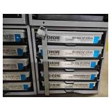 Industrial Hardware Storage Bin Unit with Assorted Screws and Metric Nuts