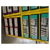 Industrial Hardware Storage Bin Unit with Springs, Furniture Tips, and MORE!!