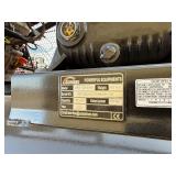 Unused Gas Powered Air Compressor: Arteer, 15hp, 175psi working pressure, 1 cylinder, 420cc engine, Does have Damage on Belt Shroud and Air Cleaner