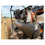 Unused Gas Powered Air Compressor: Arteer, 15hp, 175psi working pressure, 1 cylinder, 420cc engine