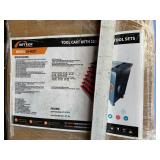 Unused Seven Drawer Mobile Tool Trolley with 258 pieces of tools