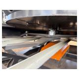 Unused 72" 4 Blade rotary Brush Cutter:  Very Heavy Duty, Arteer, 84" wide, 20-27 flow rate, 1125lbs in weight, tree push bar