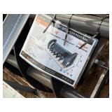 Unused 78" Full Sized Skid Steer Root Rake Grapple Bucket:  Arteer, 890lbs, 85.3" overall width