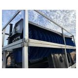 Unused 72" Rotary Power Broom:  Arteer, 85.3" wide, 23.6" Brush Roller Diameter, 13-20gpm, 890lbs