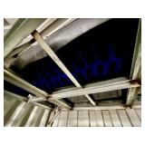 Unused 2026 72" Full Size Skid Steer Sweeper Broom with Bucket: 85.3" wide, Brush Diameter 23.6", Hydraulic flow of 13-20gpm, weighs 890lbs