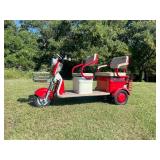 Unused IRGC40 Electric Scooter: Up to 3 seats, Very Fast, Rechargeable batteries with charging cord, comes in Red, Blue and Lavender-first come first pick on color