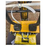 Unused H12R Mini Excavator:  420cc Rato Gas Engine, 14" bucket, 4 foot Tracks, nice little machine