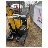Unused 2025 H12R Mini Excavator:  420cc Rato Gas Engine, 14" bucket, 4 foot Tracks, nice little machine