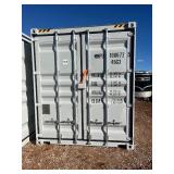 First Use 40 foot High Cube Container with 4 sets of side doors and 1 set of rear doors.  Very good condition.  MMPU1086725