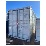 First Use 40 foot High Cube Container with 4 sets of side doors and 1 set of rear doors.  Very good condition.  ZXJU0238397
