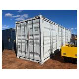 First Use 40 foot High Cube Container with 4 sets of side doors and 1 set of rear doors.  Very good condition.  MMPU1086659