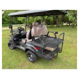 Unused 2025 4 Person Luxury Golf Cart: Golf Cart is Assembled and Ready To Use: Bluetooth, LED