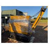 Unused 2025 Mobile Jaw-Rock Crusher:  On Tracks, 420cc Rato engine, conveyor belt for easy loading of material, Very Cool!!