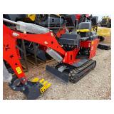 Unused 2025 ZJZ-08 Mini Excavator: A sit down mini ex with gasoline engine - very cool machine