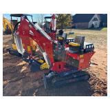 Unused 2025 ZJZ-08 Mini Excavator: A sit down mini ex with gasoline engine - very cool machine