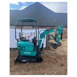 Unused 2025 QK16R Mini Excavator:  RATO 15HP Gas Engine, Hydraulic Thumb, 1.5 Ton machine, I have owned this exact model for about a year and love it