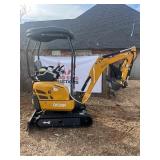 2025 Unused QK20R Mini Excavator:  23HP RATO Twin Cylinder Gas engine, Pilot Controls, Larger Size machine