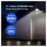 AIKVSXER LED Barn Light 160W Dusk to Dawn LED Outdoor Area Security Light with Photocell 24000LM IP66 Waterproof 6500K Daylight for Yard Street Farm Garden Garage 1 Pack
