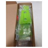 SQQP Door Hinge Trim Cover ABS Exterior Accessories 8Pcs Compatible with 2007-2018 Jeep Wrangler JK JKU(Green