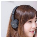 Sony ZX Series Wired On-Ear Headphones, Black MDR-ZX110