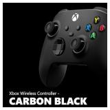 Xbox Wireless Gaming Controller (2025) Carbon Black Play on Xbox, Windows, Android, iOS, FireTV Sticks, Smart TVs, VR Headsets