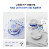 FLYDIGI APEX 4 Wireless PC Controller Forceflex Joystick Forceadapt Trigger 1000Hz Report Rate Full-Color LCD Display 1500mAh Battery Stereo Vibration PC/Switch/Switch2/TV/Android/Laptop