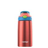 Contigo AUTOSPOUT Water Bottle, 13 oz, Coral Blue/Poppy