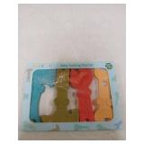 TYRY.HU Baby Teething Toys for Babies 0-6 Months 6-12 Months, BPA Free Silicone Baby Molar Teether Chew Toys, Hammer Wrench Spanner Pliers for Boys Girls, Soft-Textured, Easy to Hold & Clean, 4 Packs