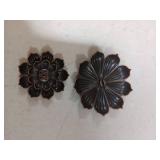 GARMOLY Incense Burner, Incense Holder for Sticks, Brass Lotus Incense Stick Holder and Detachable Ash Catcher