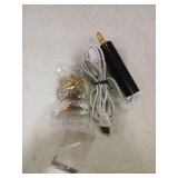 Electric Hand Drill Tools Set for Resin Casting Molds, Electrical Pin Vise Kit with 8 Pieces Drill Bits (0.8 to 1.2 mm) for Resin Plastic Wood Polymer Clay Jewelry Keychain Pendant Making Supplies