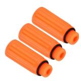 PATIKIL Air Compressor Oil Cap Plug, 3 Pcs 15.5mm Replacement Oil Fill Breather Vent Cap for Common Air Compressor, Yellow