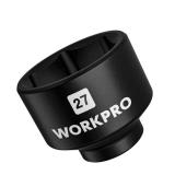 WORKPRO 27mm Oil Filter Socket Wrench, Oil Filter Removal Tool, Oil Filter Change Set, Ideal for Some Mercedes, Volkswagen, Hyundai, Kia, Minis, and Smart Car
