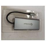 UtechSmart USB C Hub, USB C Ethernet Multiport Adapter, 6 In 1 USB C to HDMI Dock Compatible for Macbook Pro/Air, Chromebook, Dell XPS, HP and Type C Devices (Gigabit Ethernet 100W PD 4K HDMI USB 3.0)