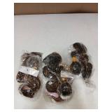 Ombre Brown Human Hair Bundles P1B30 Body Wave Bundles 2 Tone Black and Light Brown Bundle 22 24 26 Inch Niegmeag Hair Peruvian Grade 8A Virgin Hair Extensions 300g