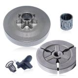 Adefol 325" 7T Sprocket Clutch Drum Kit for Chinese 4500 5200 5800 45cc 52cc 58cc Chainsaw, Clutch Drum with Clutch Assembly Needle Bearing Replacement Parts for Chinese Chainsaw 4500 5200 5800