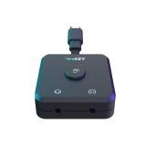 Voicemod Key - VMKey Real-Time Live AI Voice Changer and Soundboard for Gaming Consoles (PS5, PS4, Xbox, SWITCH2)