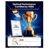 Capshi 8K DisplayPort Cable 1.4, VESA Certified 6.6FT DP Cord (8K@60Hz, 4K@144Hz, 2K@240Hz), 32.4Gbps Display Port Cable for Gaming Monitor, Graphic, PC, HDR/HDCP 2.2/FreeSync/G-Sync, Braided, Grey