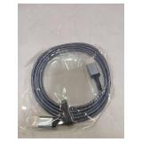 Capshi 8K DisplayPort Cable 1.4, VESA Certified 6.6FT DP Cord (8K@60Hz, 4K@144Hz, 2K@240Hz), 32.4Gbps Display Port Cable for Gaming Monitor, Graphic, PC, HDR/HDCP 2.2/FreeSync/G-Sync, Braided, Grey