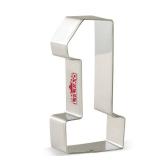 LILIAO Number One #1 Cookie Cutter, 3.93\", Stainless Steel