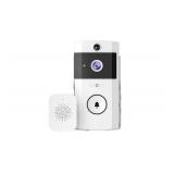 Blarie Bell Guard Doorbell Camera No Subscription HD Wireless Video Camera BellGuard Real-time Alerts, 170 Degree Wide-Angle Lens, Night Vision, Two-Way Audio System, Wire-Free Installation