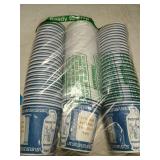 Amazing Goods [50 Pack] 10 oz NEW YORK Paper Coffee Cups, Disposable Paper Coffee Cup with Lids, Hot/Cold Beverage