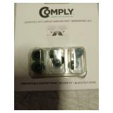 Comply Memory Foam Replacement Earbud Tips for Apple AirPods Pro 1 & 2 | Ultimate Comfort, Secure Fit, Superior Noise Isolation | Anti Slip, Prevent from Falling Out | Green (S/M/L) (3 Pairs)