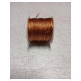 Spool Gold Metallic Cord Tinsel String Jewelry Braided Thread, Total Length 109 Yards/ 328 Feet (Gold) 1 mm