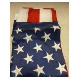 American Flag 3x5 Outdoor, US Flag/USA Flag with 300D Oxford Polyester, Sewn Stripes, Brass Grommets, Embroidered Stars, for Outdoor Use